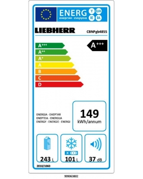 Двухкамерный холодильник Liebherr CBNPgb4855-foto5