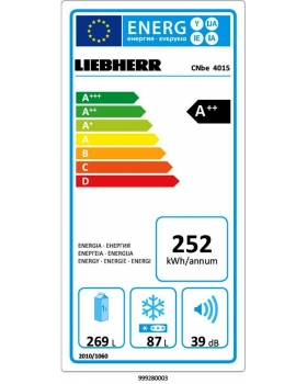 Двухкамерный холодильник Liebherr CNbe4015-foto2