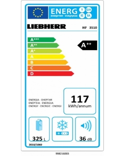 Встраиваемый однокамерный холодильник Liebherr IKF3510-foto3