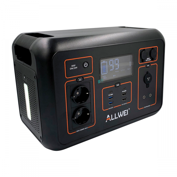 Портативная зарядная станция Allwei SGR-PPS2000-2 2200 Вт