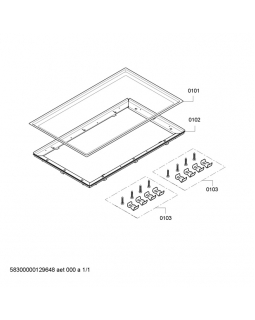 Монтажный комплект рамок Gaggenau CA429410-foto2