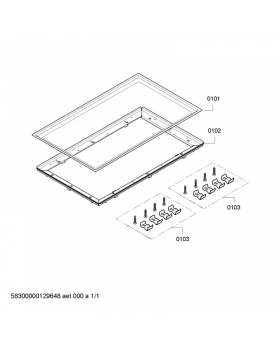 Монтажный комплект рамок Gaggenau CA429410-foto2