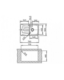 Кухонная мойка Teka UNIVERSO1B1D79 (10120045) нержавеющая сталь-foto2