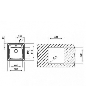 Кухонная мойка Teka ELINE1B (11137003) полированная-foto2