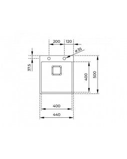 Кухонная мойка ForLinea RS15 40.40 AUTO (115000019) полированная-foto2