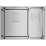 Кухонная мойка ForLinea FLEXLINEA RS15 2B 580 (115030010) полированная