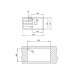 Кухонная мойка Teka Diamond1B1D86 (115100011) черное стекло