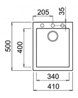 Кухонная мойка Teka Forsquare 34.40 TG (115230014) белый-foto2