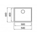 Кухонная мойка Teka Square 50.40 TG (115230020) черный