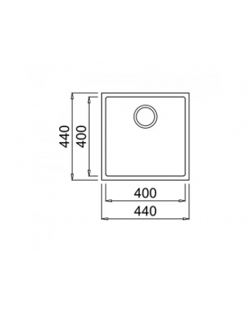 Кухонная мойка Teka Square 40.40 TG (115230028) крем-foto2