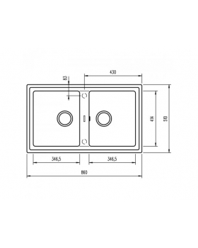 Кухонная мойка Teka STONE90B-TG2B (115260000) серый металлик-foto2
