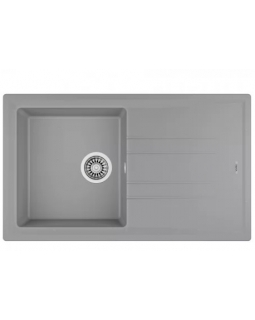 Кухонная мойка Teka STONE50B-TG1B1D (115330014) серый металлик