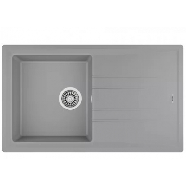 Кухонная мойка Teka STONE50B-TG1B1D (115330014) серый металлик