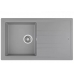 Кухонная мойка Teka STONE50B-TG1B1D (115330014) серый металлик