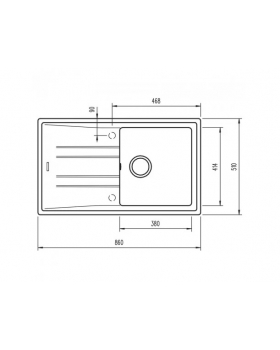 Кухонная мойка Teka STONE50B-TG1B1D (115330014) серый металлик-foto2