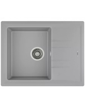 Кухонная мойка Teka STONE45S-TG1B1D (115330042) серый металлик