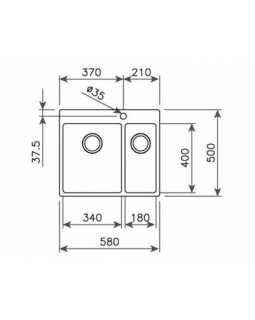 Кухонная мойка Teka ForlineaR152B580 (12138022) полированная-foto2