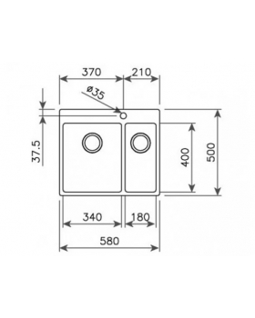 Кухонная мойка Teka ForlineaR152B580 (12138022) полированная-foto2