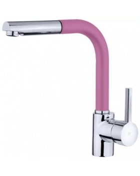 Смеситель кухонный Teka ARK938FB(Pink) (23938120FP) розовый/хром