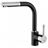 Смеситель кухонный Teka ARK938N(Black) (23938120N) черный/хром