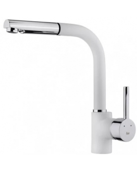 Смеситель кухонный Teka ARK938W(White) (23938120W) белый/хром