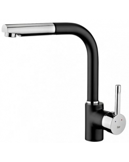 Смеситель кухонный Teka ARK938 (23938121Q) черный металлик/хром