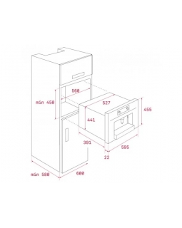 Кофеварка встраиваемая Teka CLC835MCWH (111630000) белое стекло-foto4