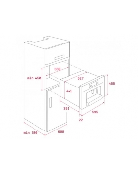 Кофеварка встраиваемая Teka CLC835MCWH (111630000) белое стекло-foto4