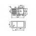 Кухонная мойка Teka PRINCESS11/2B1D (30000174) нержавеющая сталь