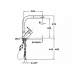 Смеситель кухонный Teka ElanHP (MW) (FO915) (35931802) хром