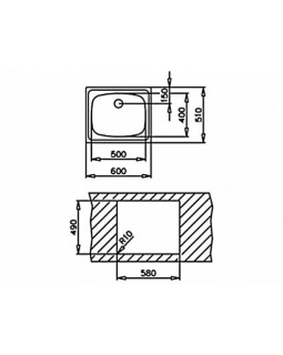 Кухонная мойка Teka UNIVERSAL465.4651B (40109614) нержавеющая сталь-foto2