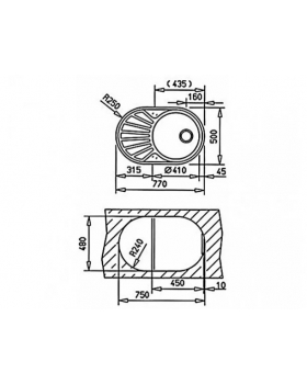 Кухонная мойка Teka DR771B1D (40127301) нержавеющая сталь-foto2