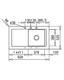 Кухонная мойка Teka AURA45BTG (40143058) белый-foto2