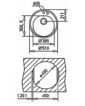 Кухонная мойка Teka CENTROVAL45TG (40143210) песочный-foto2