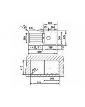 Кухонная мойка Teka KEA45B-TG (40143365) карбон-foto2