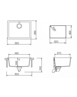 Кухонная мойка Teka Radea490/370TG (40143663) топаз-foto2