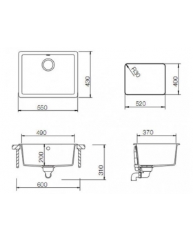 Кухонная мойка Teka Radea490/370TG (40143663) топаз-foto2