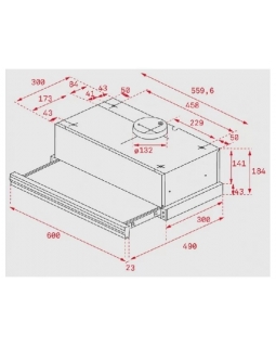 Вытяжка кухонная Teka CNL6400 (40436801) белый-foto2