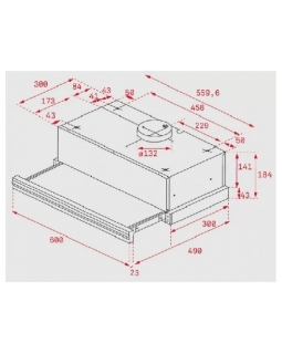 Вытяжка кухонная Teka CNL6400 (40436802) черный-foto2