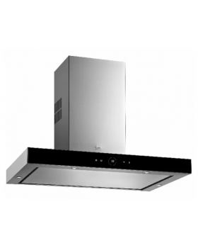 Вытяжка кухонная Teka DPL980T (40483140) нержавеющая сталь/ черное стекло