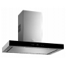 Вытяжка кухонная Teka DPL980T (40483140) нержавеющая сталь/ черное стекло