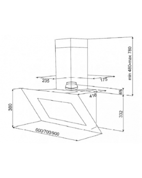 Вытяжка кухонная Teka DVT 98660 TBS BK (112930043) черное стекло-foto2