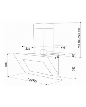 Вытяжка кухонная Teka DVT68660TBSWH (112930040) белое стекло-foto2