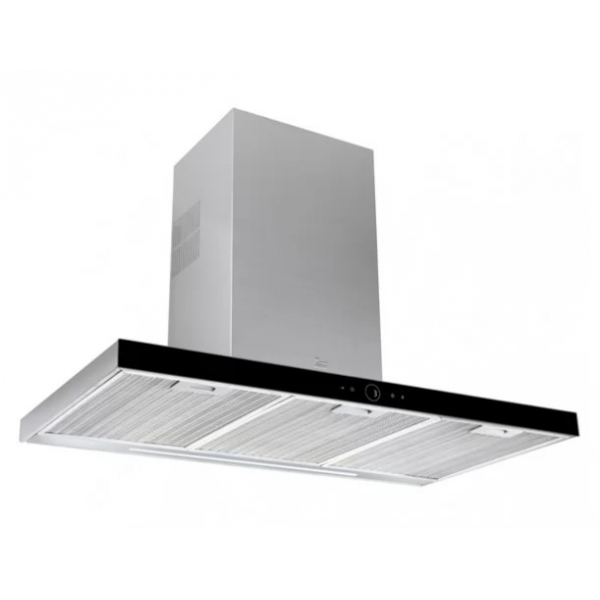 Вытяжка кухонная Teka DLH786T (40487181) нержавеющая сталь/ черное стекло