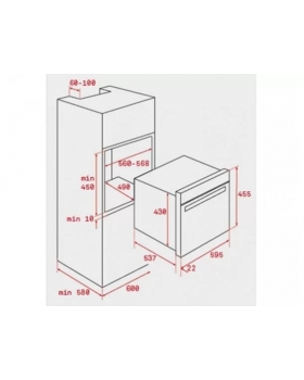 Электрический Духовойшкаф+микроволны TekaHLC844C (40587612) белое стекло-foto2