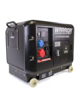 Генератор дизельный Warrior LDG6500SVWRC-EU 5,5 кВт-foto2