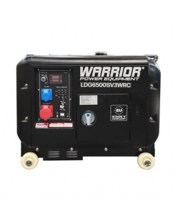 Генератор дизельный Warrior LDG6500SVWRC-EU 5,5 кВт